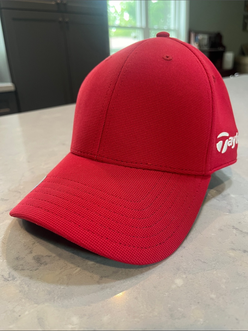 Red TaylorMade Golf Hat